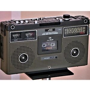 VINTAGE JVC ALC/Variable Monitor Stereo Radio Cassette Recorder No. 9475